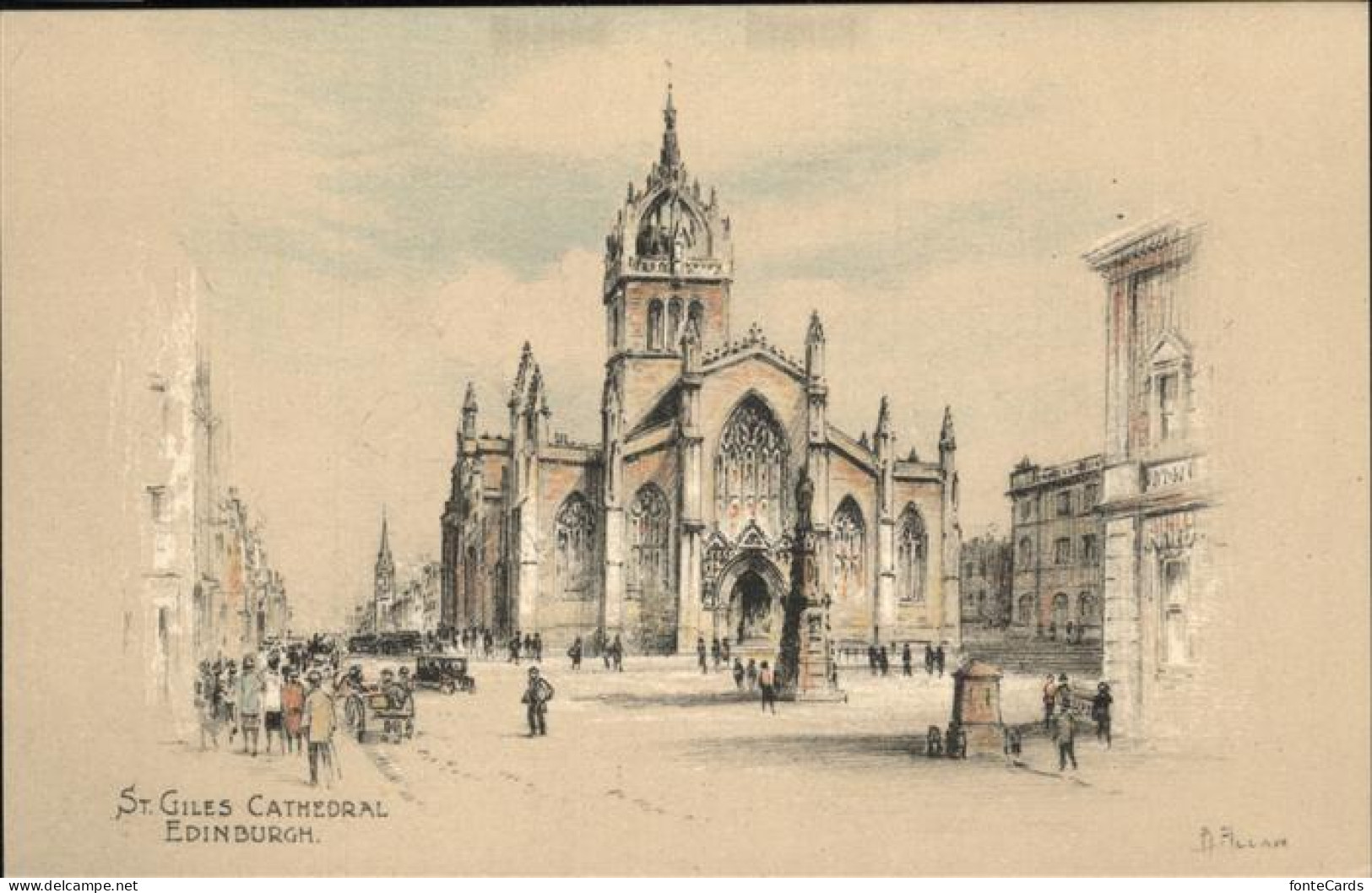 11111454 Edinburgh St Giles Cathedral Edinburgh - Autres & Non Classés