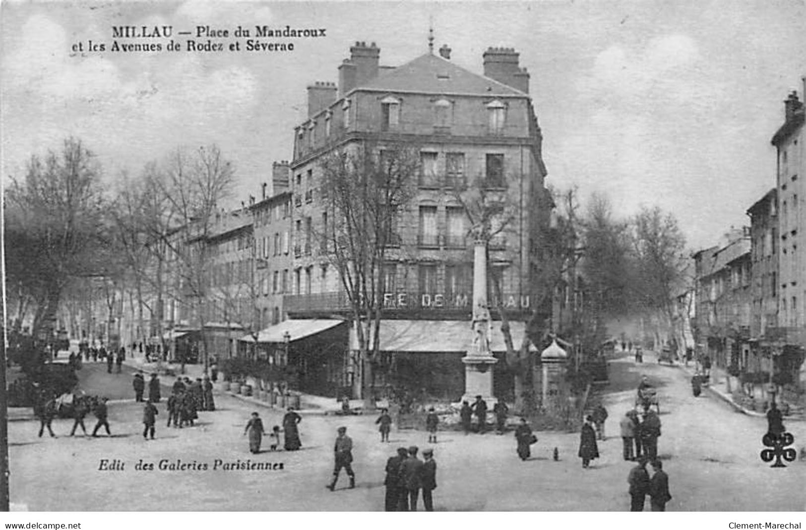 MILLAU - Place Du Mandaroux Et Les Avenues De Rodez Et Séverac - Très Bon état - Millau