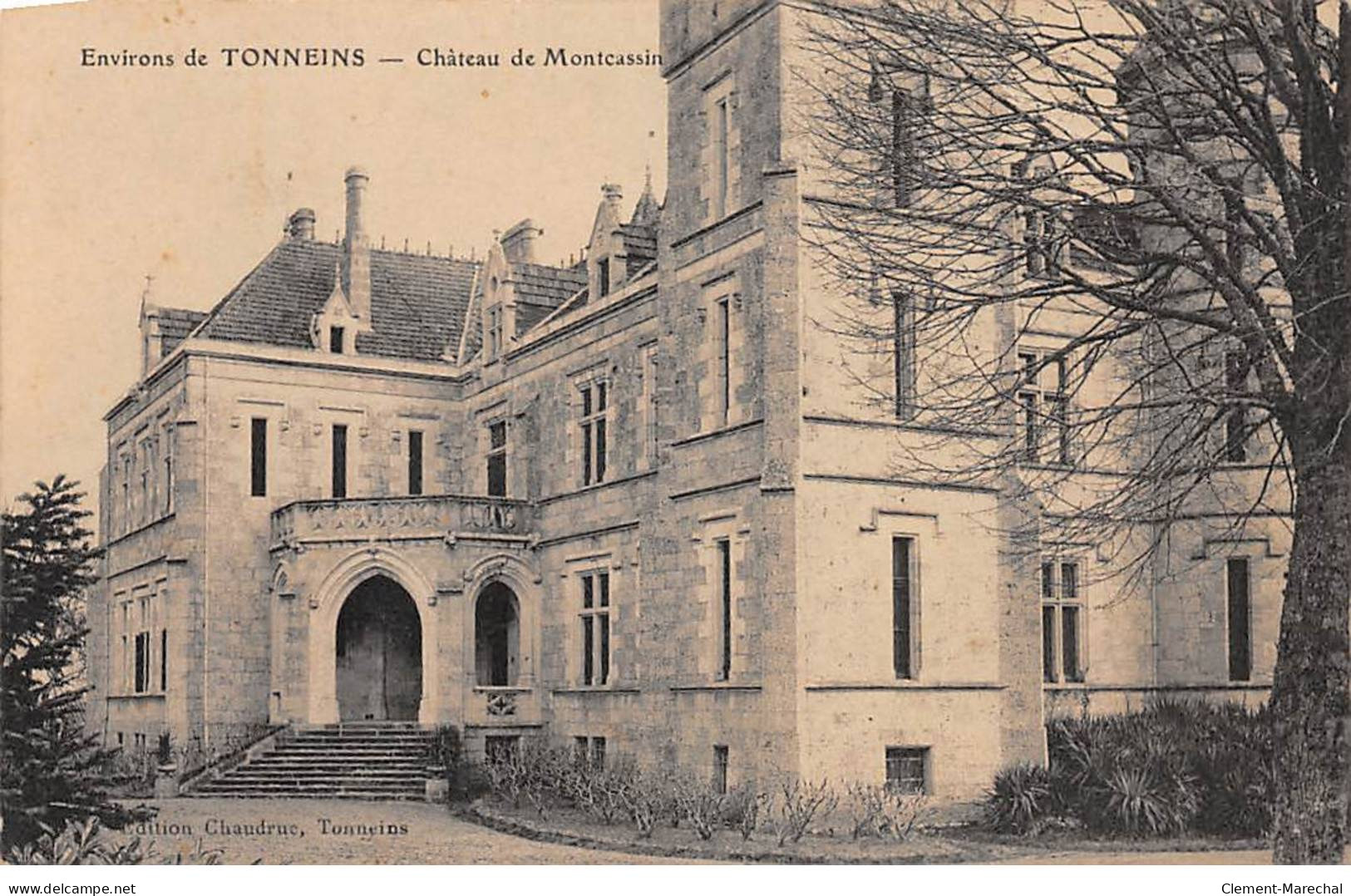 Environs De TONNEINS - Château De MONTCASSIN - Très Bon état - Autres & Non Classés