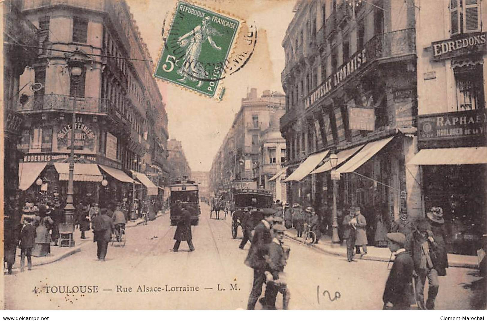 TOULOUSE - Rue Alsace Lorraine - état - Toulouse