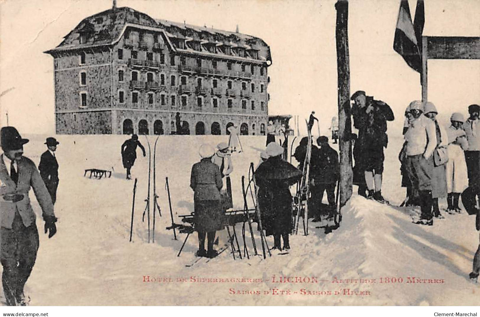 LUCHON - Hôtel De Superbagnères - état - Luchon