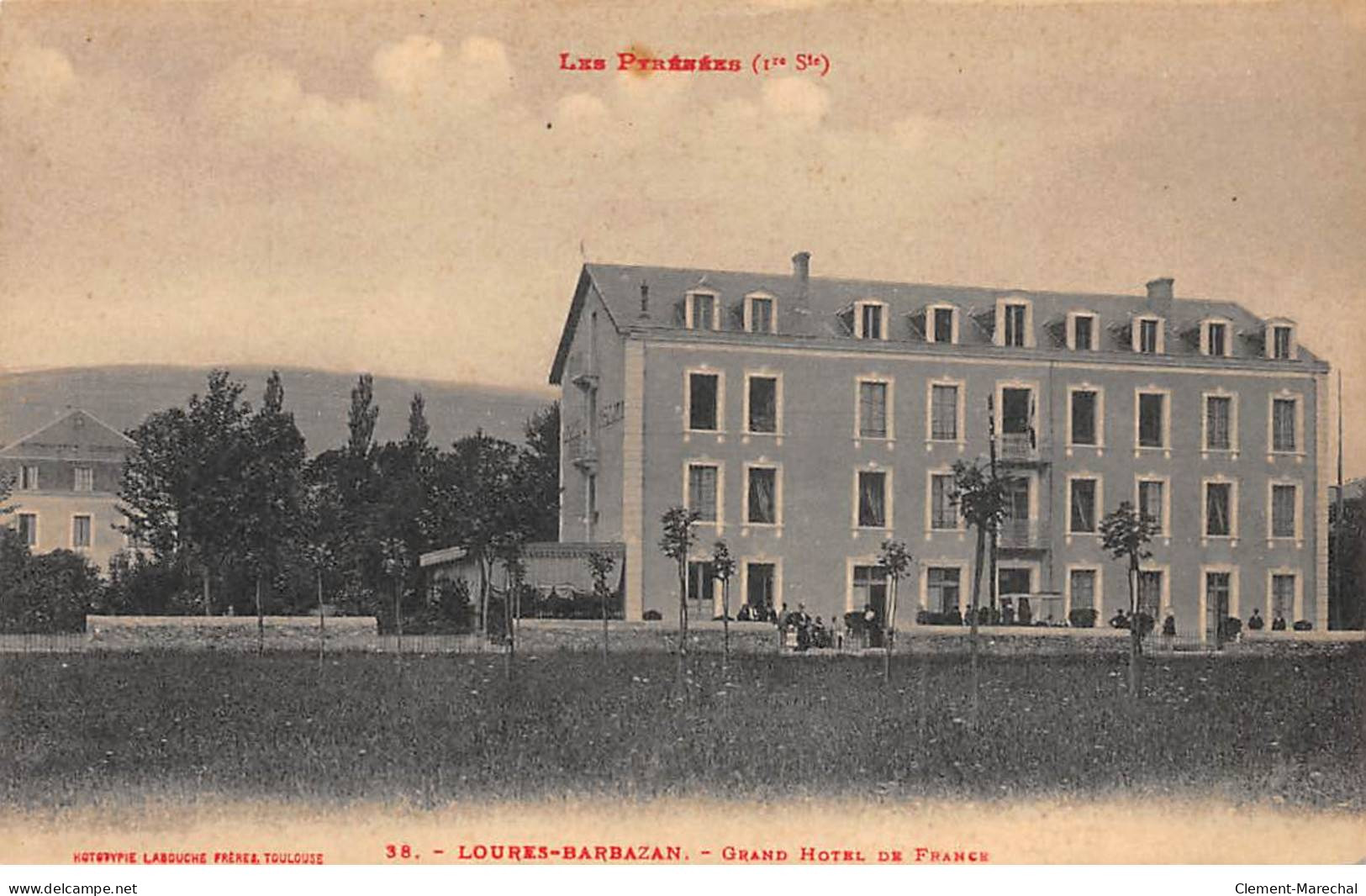 LOURES BARBAZAN - Grand Hôtel De France - Très Bon état - Other & Unclassified