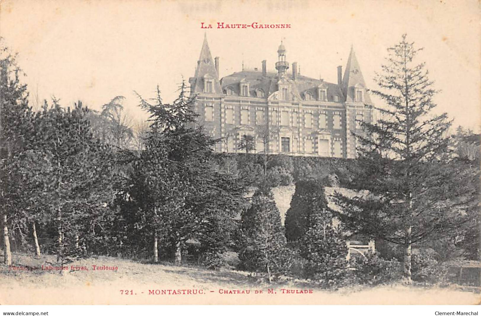 MONTASTRUC - Chateau De M. Teulade - Très Bon état - Montastruc-la-Conseillère
