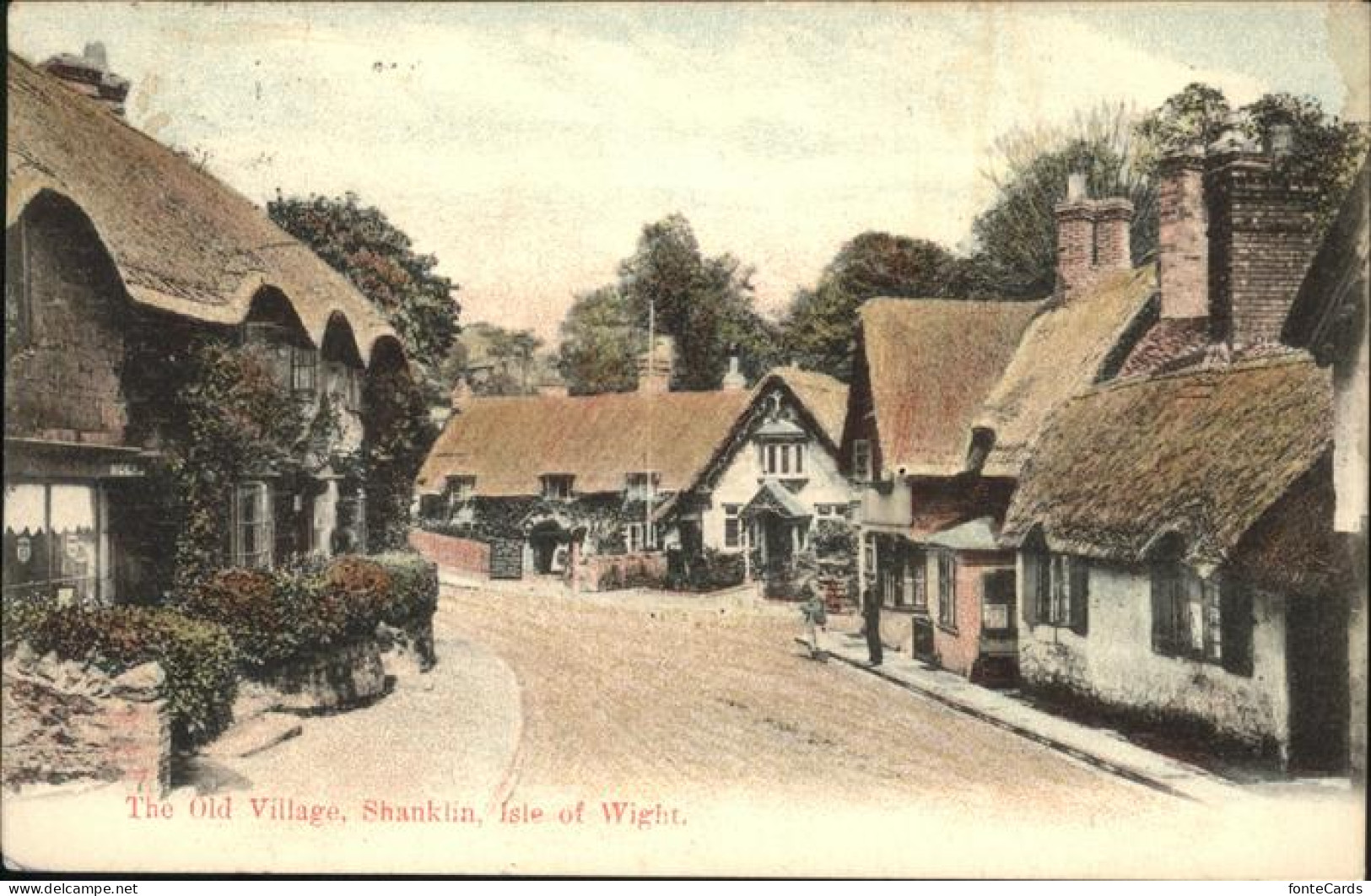11111444 Isle Of Wight UK Old Village Shanklin  - Sonstige & Ohne Zuordnung