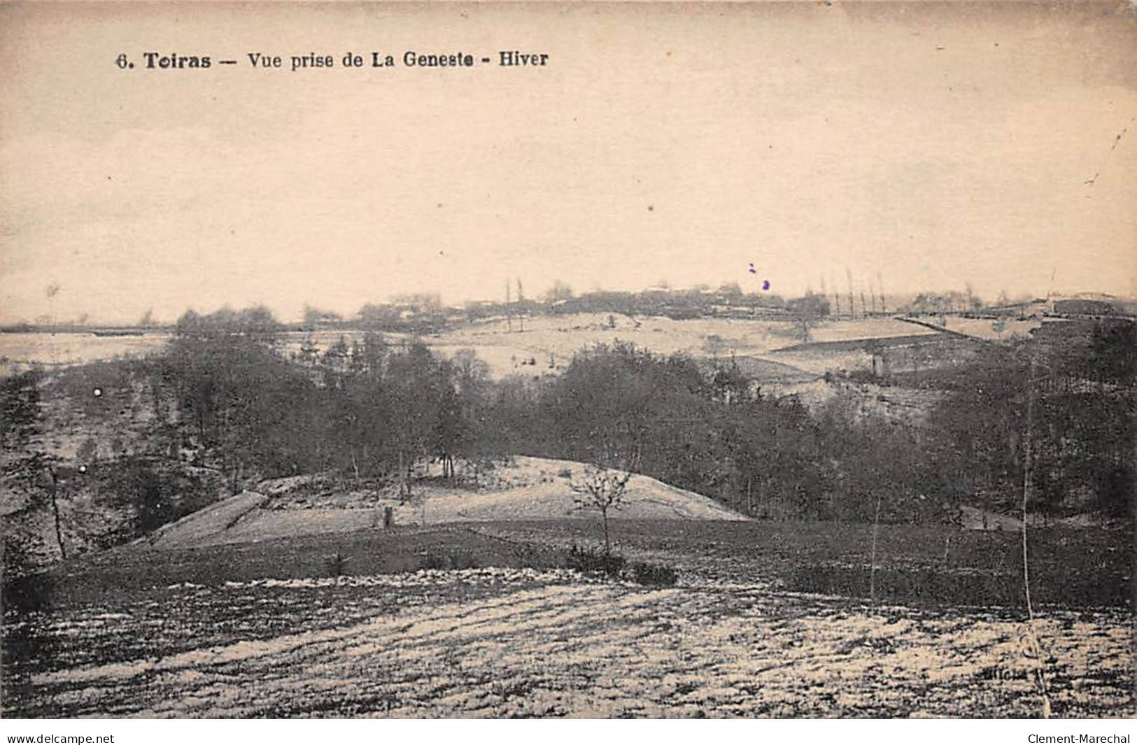 TOIRAS - Vue Prise De La Geneste - Hiver - Très Bon état - Andere & Zonder Classificatie