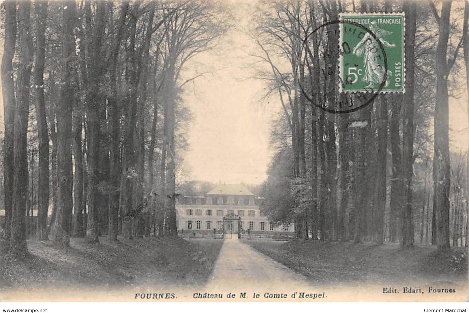 FOURNES - Château De M. Le Comte D'Hespel - Très Bon état - Sonstige & Ohne Zuordnung