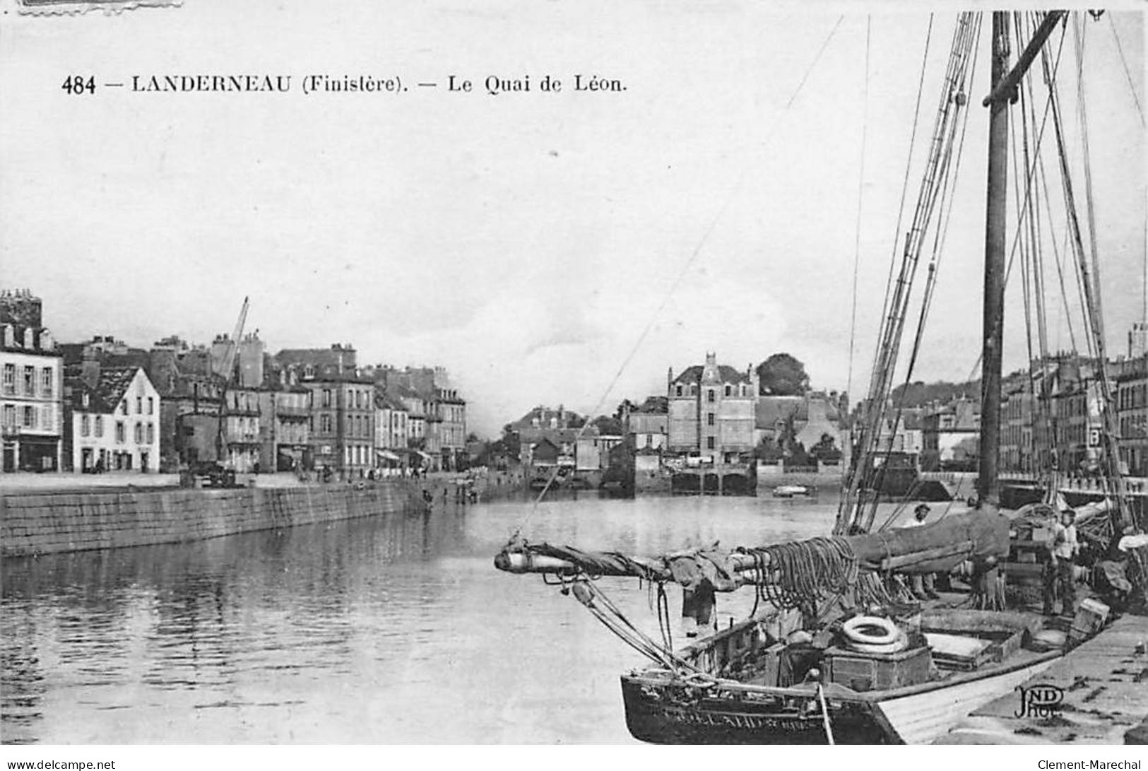 LANDERNEAU - Le Quai De Léon - Très Bon état - Landerneau