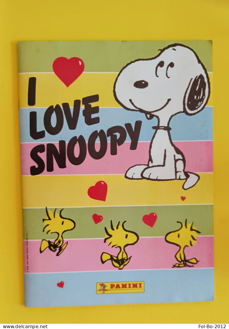 I Love Snoopy Album Completo Panini 1990 - Edition Italienne