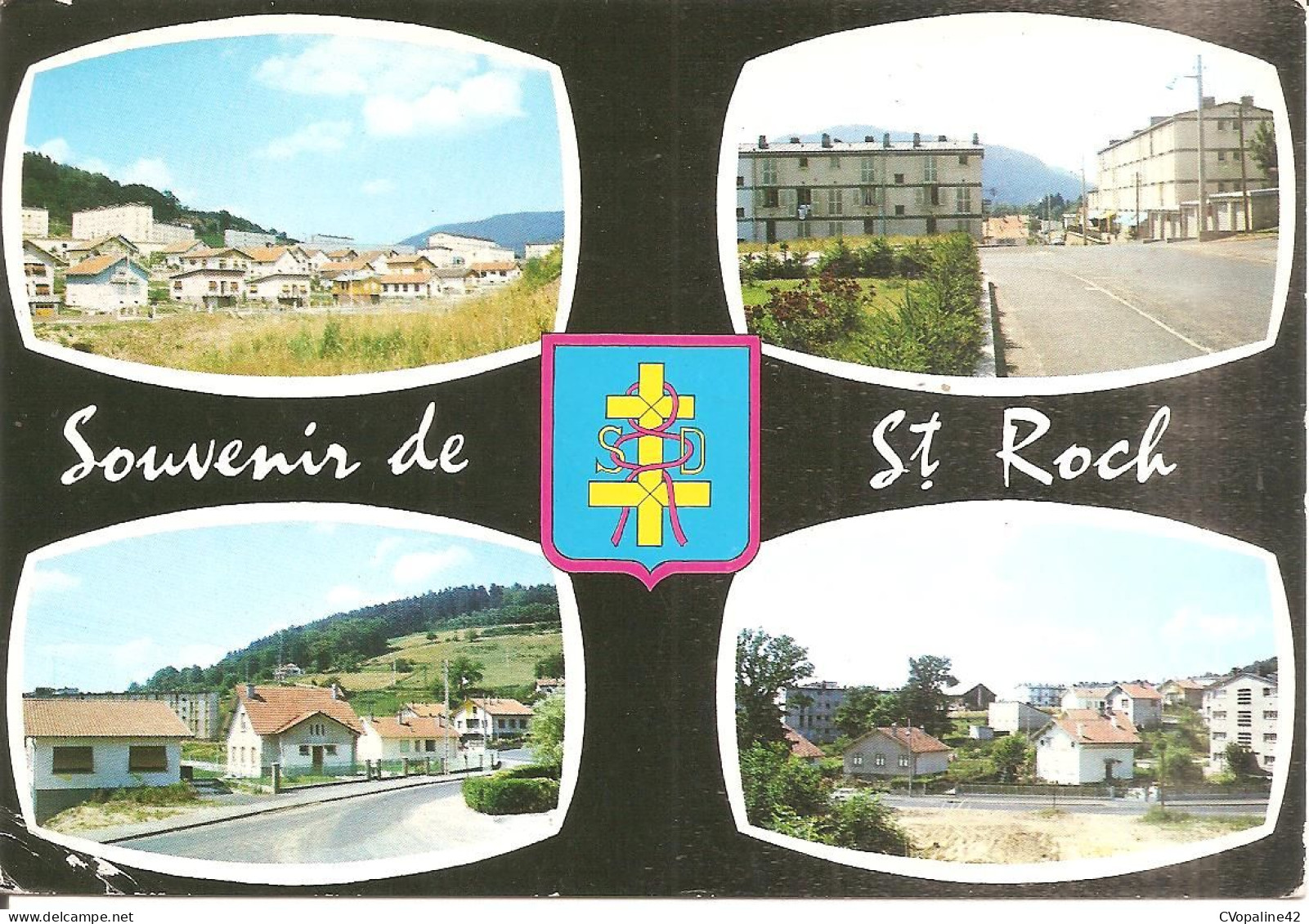 SAINT-DIE (88) Souvenir De St-Roch - Le Quartier St-Roch En 1970  CPSM GF - Saint Die
