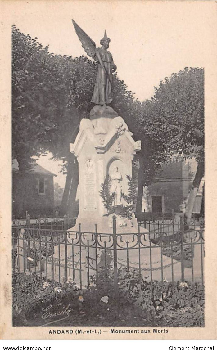 ANDARD - Monument Aux Morts - Très Bon état - Other & Unclassified