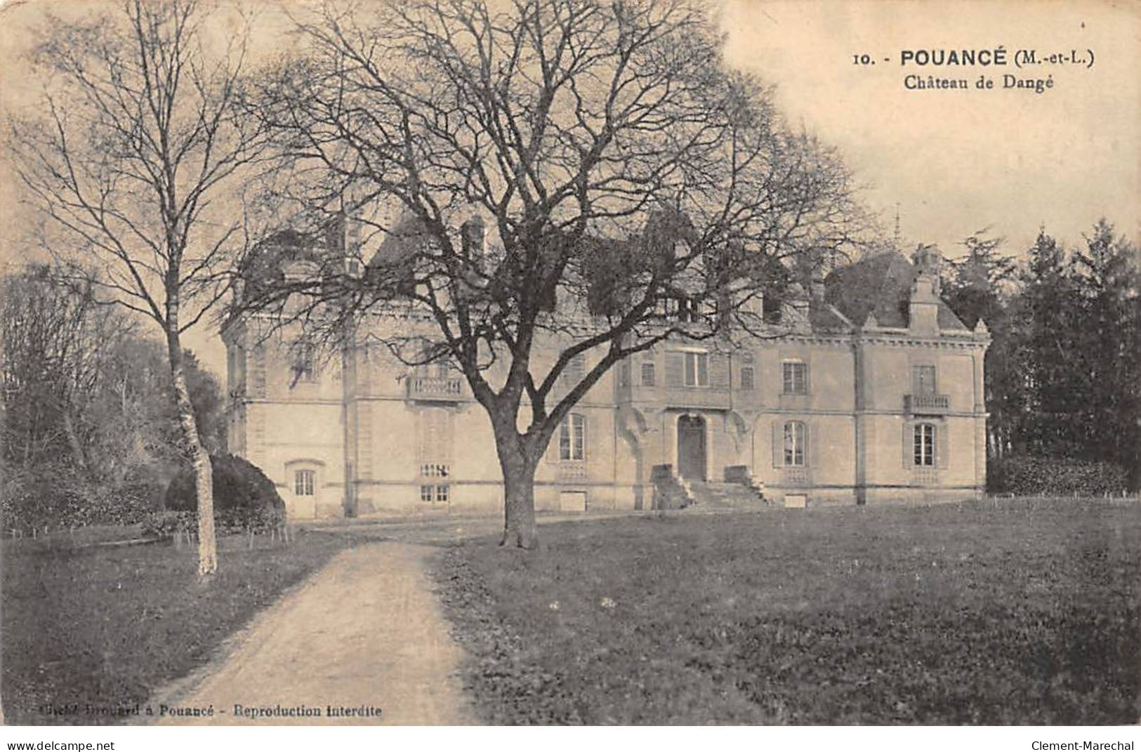 POUANCE - Château De Dangé - Très Bon état - Autres & Non Classés