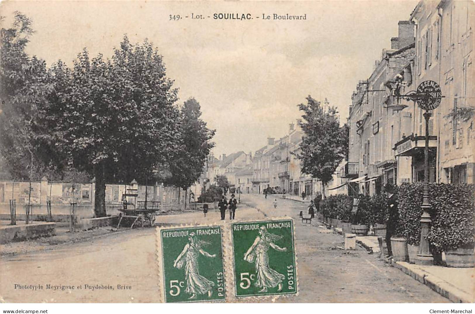 SOUILLAC - Le Boulevard - Très Bon état - Souillac