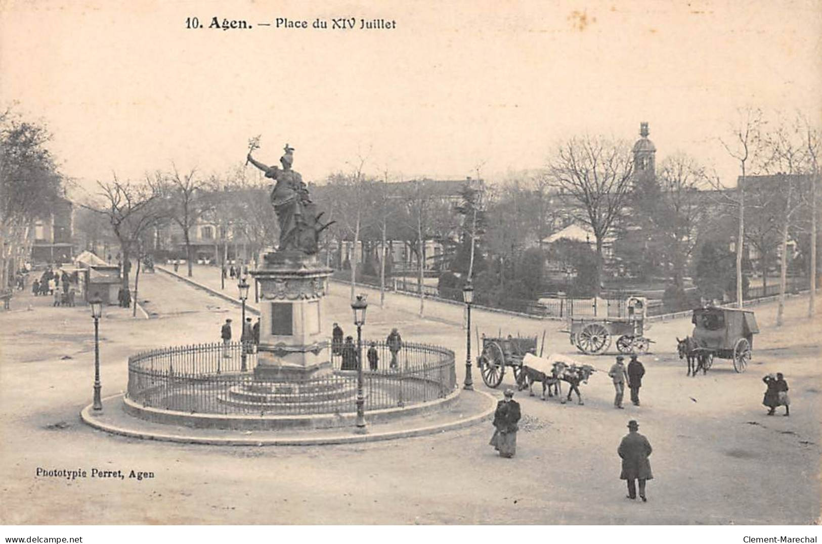 AGEN - Place Du XIV Juillet - Très Bon état - Agen