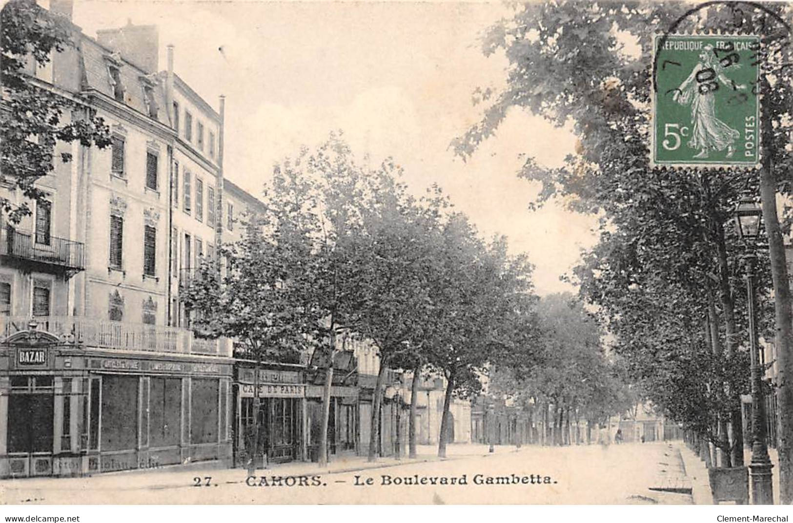 CAHORS - Le Boulevard Gambetta - Très Bon état - Cahors