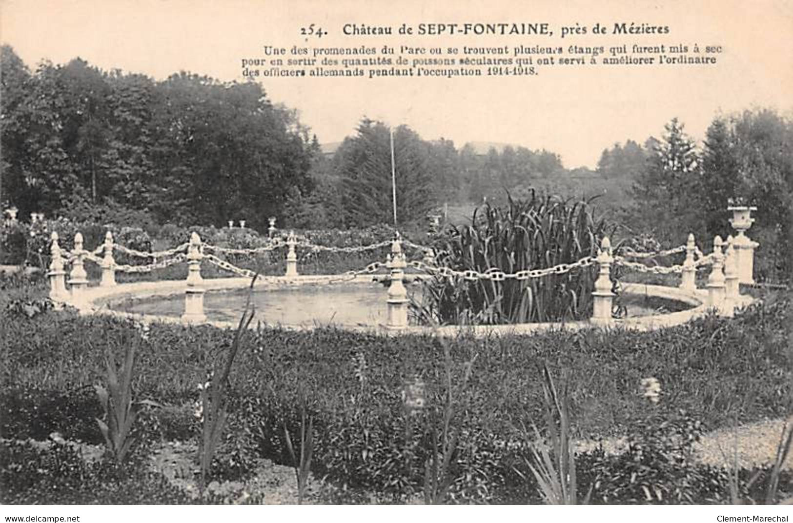 Château De SEPT FONTAINES Près De Mézières - Très Bon état - Autres & Non Classés