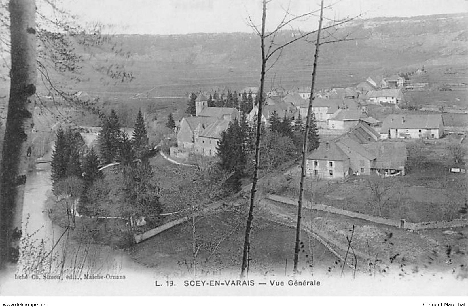 SCEY EN VARAIS - Vue Générale - Très Bon état - Autres & Non Classés