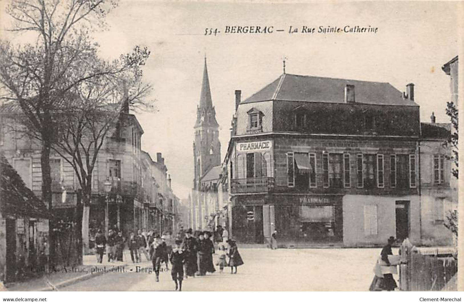 BERGERAC - La Rue Sainte Catherine - Très Bon état - Bergerac