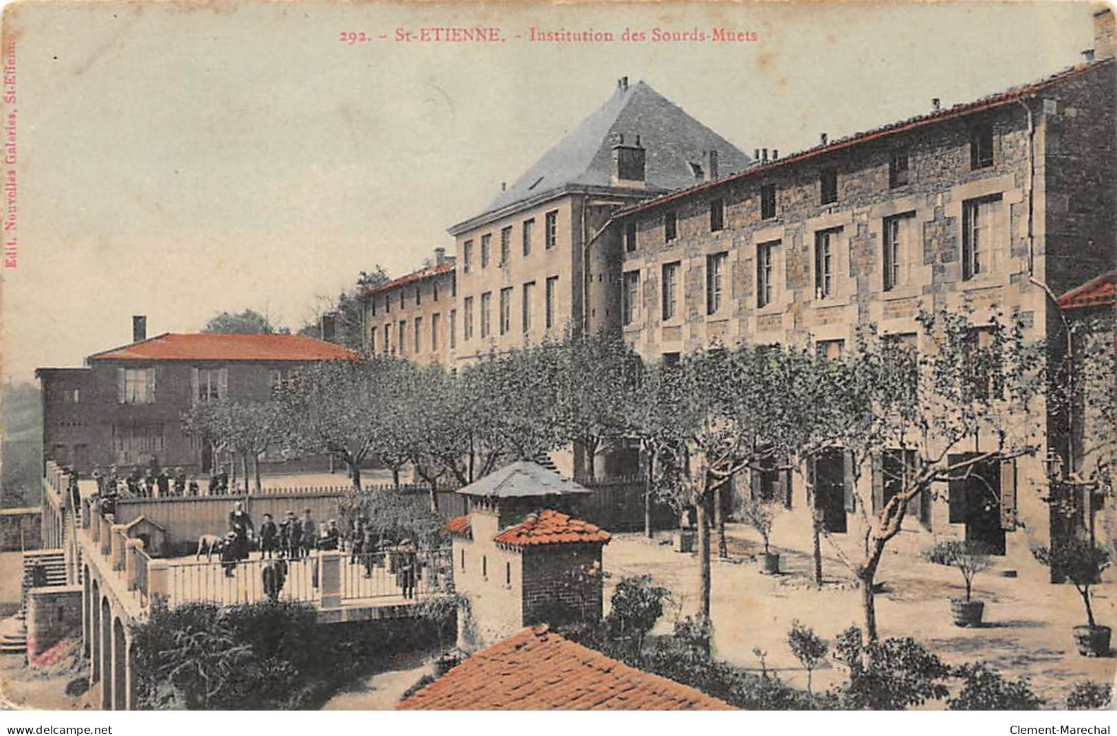 SAINT ETIENNE - Institution Des Sourds Muets - état - Saint Etienne