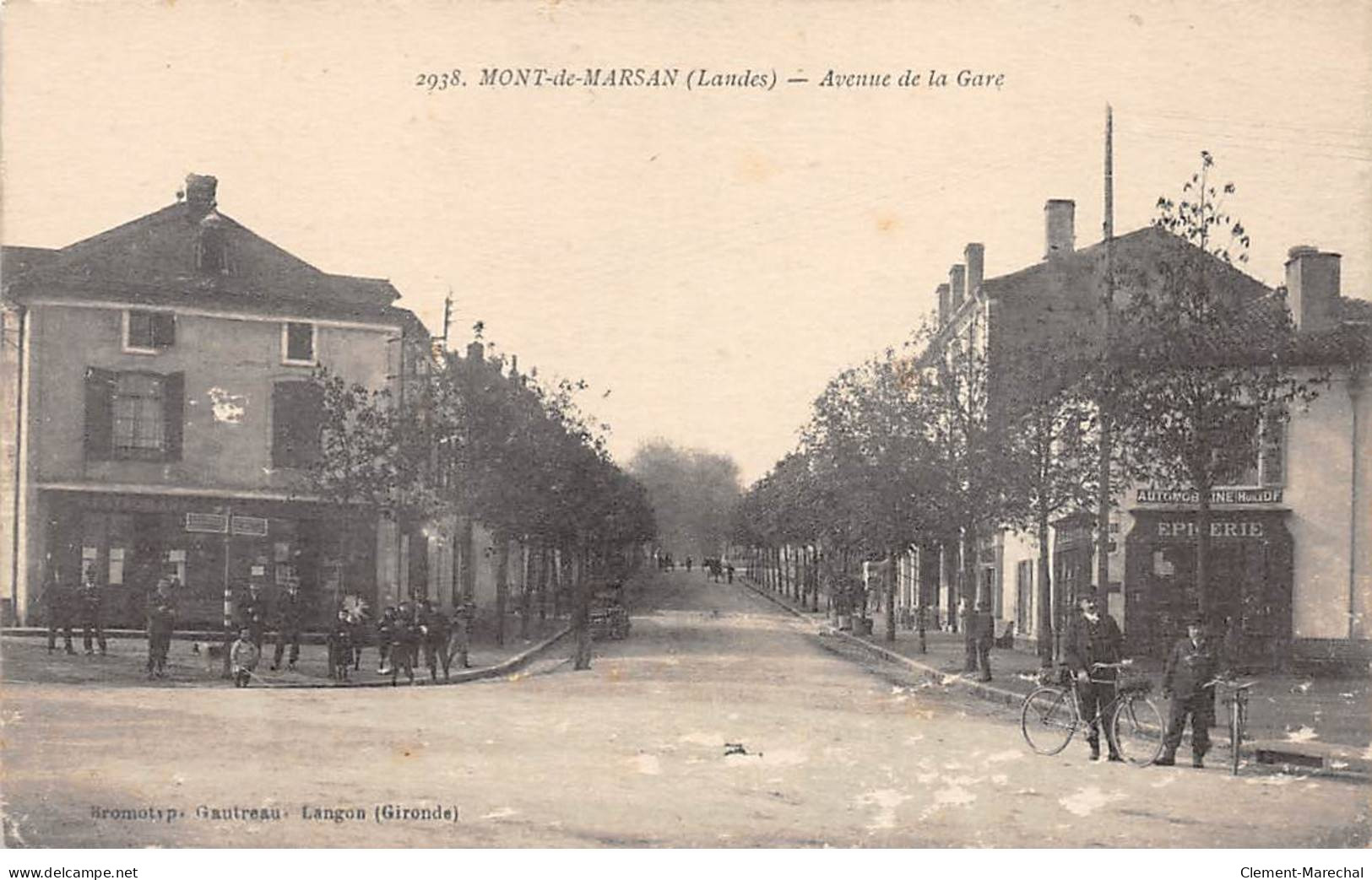 MONT DE MARSAN - Avenue De La Gare - Très Bon état - Mont De Marsan