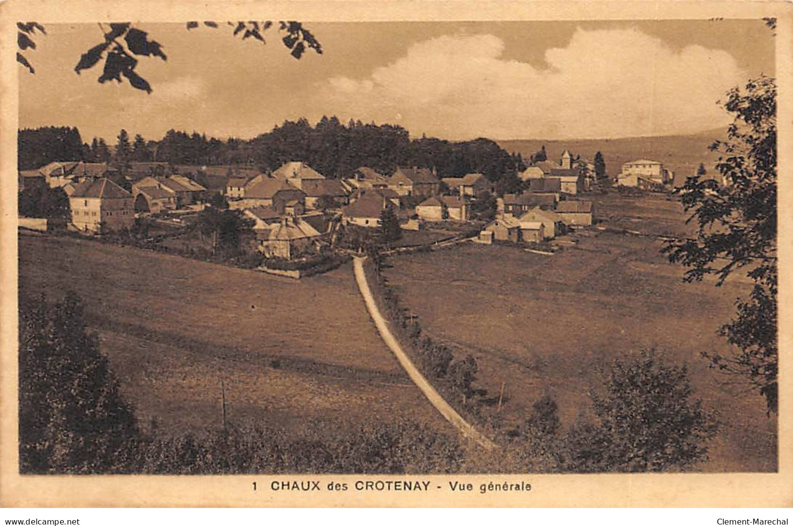 CHAUX DES CROTENAY - Vue Générale - Très Bon état - Autres & Non Classés