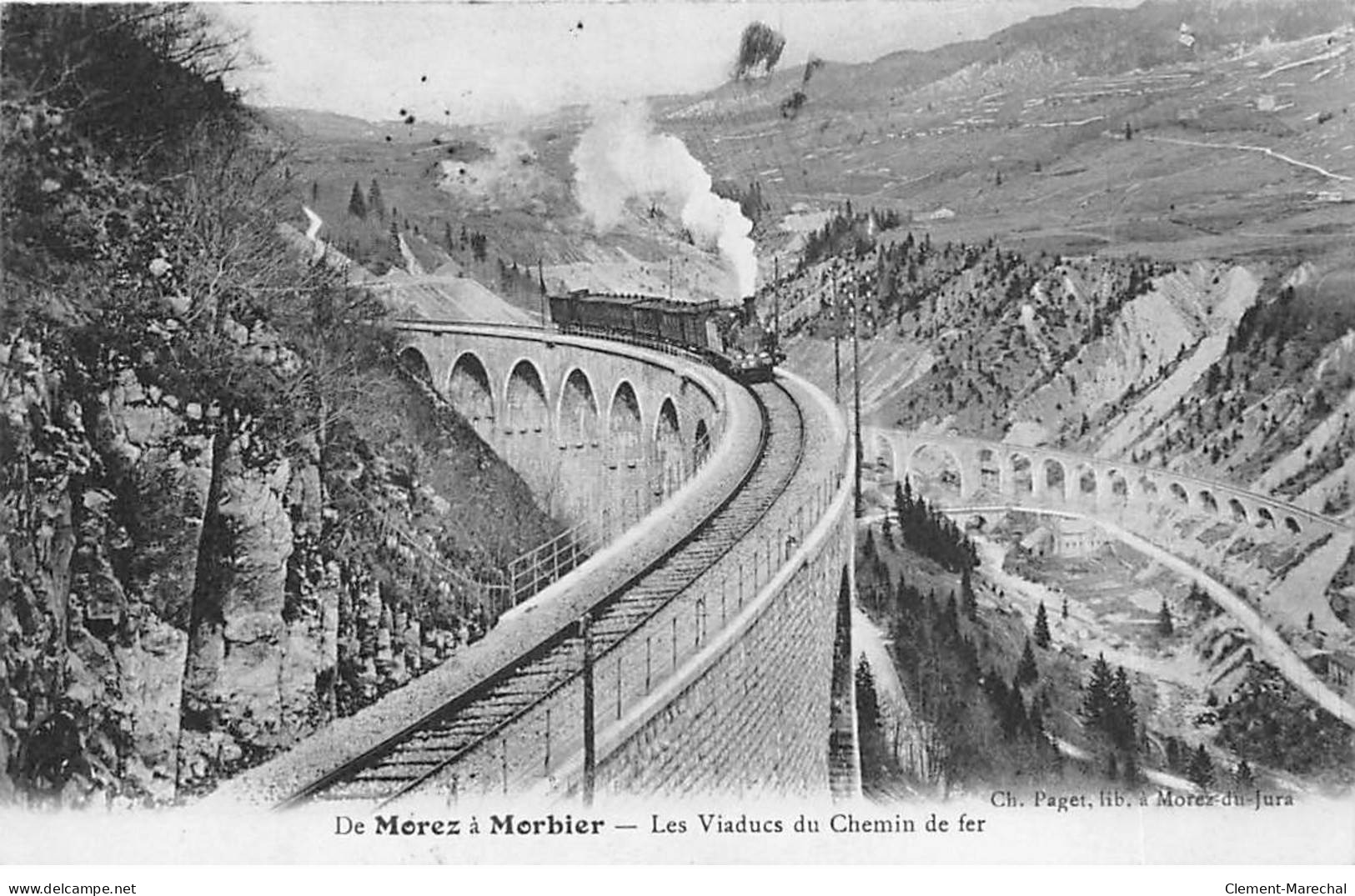 De MOREZ à MORBIER - Les Viaducs Du Chemin De Fer - Très Bon état - Andere & Zonder Classificatie