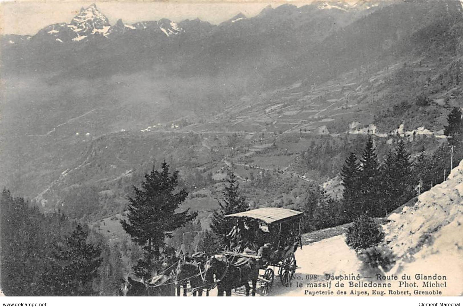 Route Du Glandon Et Le Massif De Belledonne - état - Autres & Non Classés