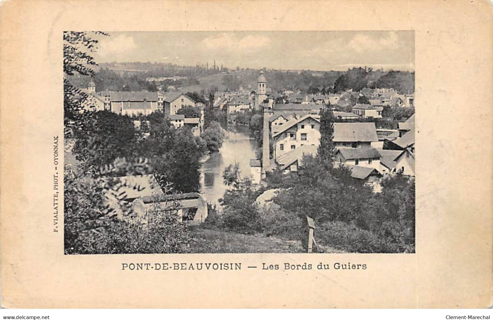 PONT DE BEAUVOISIN - Les Bords Du Guiers - Très Bon état - Autres & Non Classés