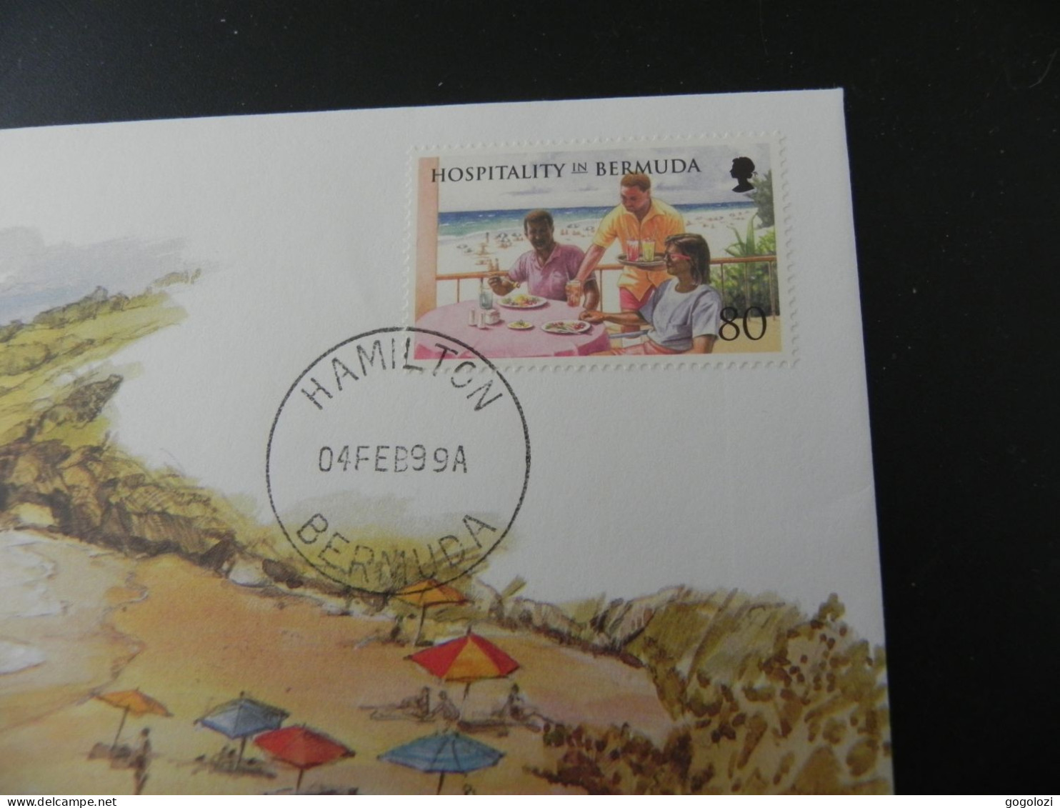 Bermuda 1 Dollar 1996 - 70th Birthday Elizabeth II. - Numis Letter - Bermuda