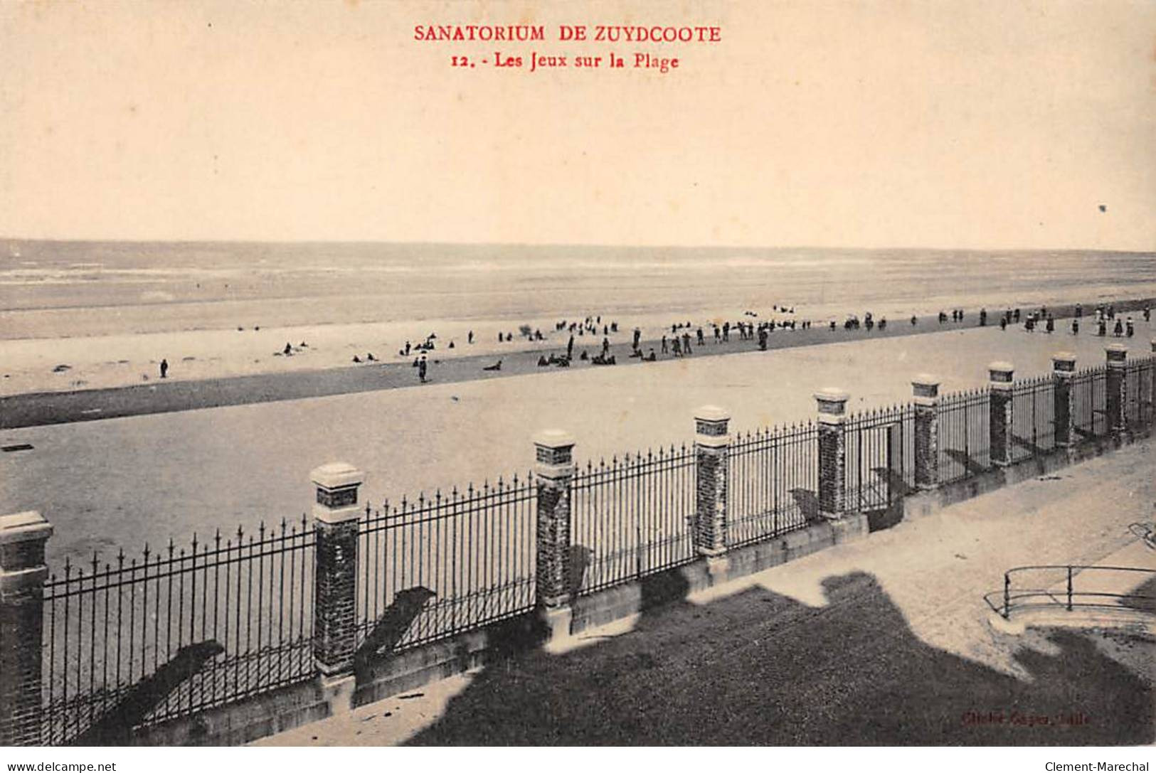 Sanatorium De ZUYDCOOTE - Les Jeux Sur La Plage - Très Bon état - Autres & Non Classés