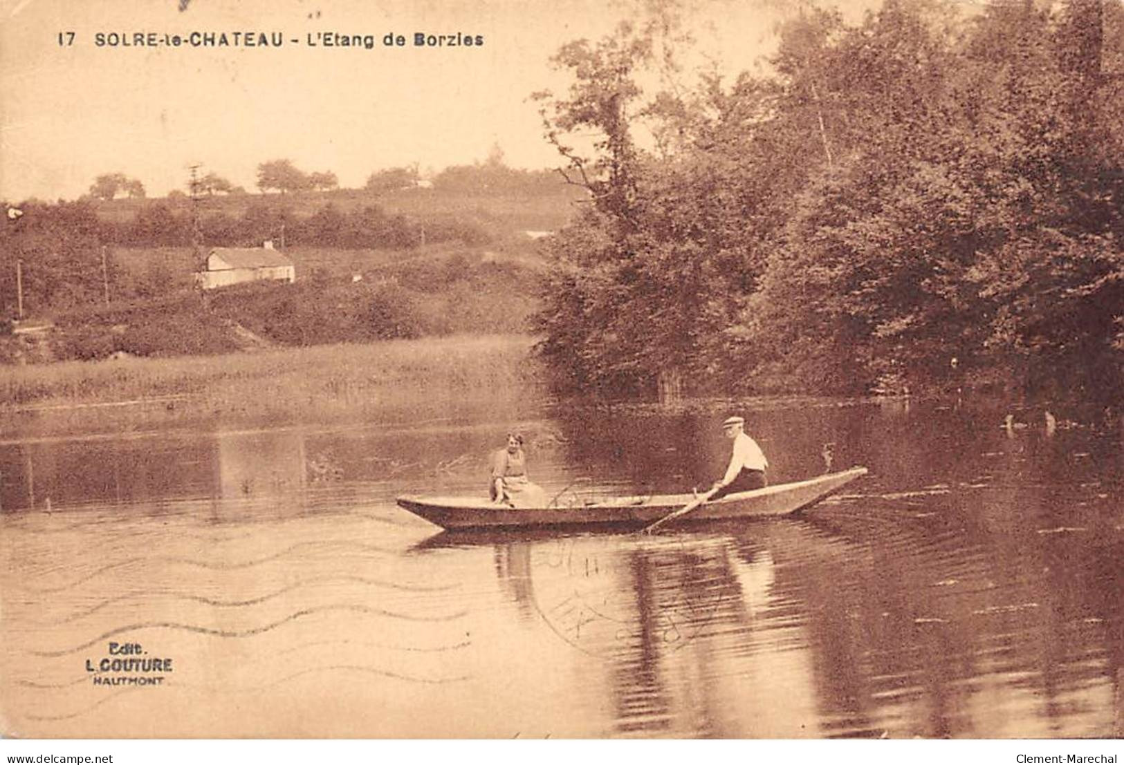 SOLRE LE CHATEAU - L'Etang De Borzies - Très Bon état - Solre Le Chateau