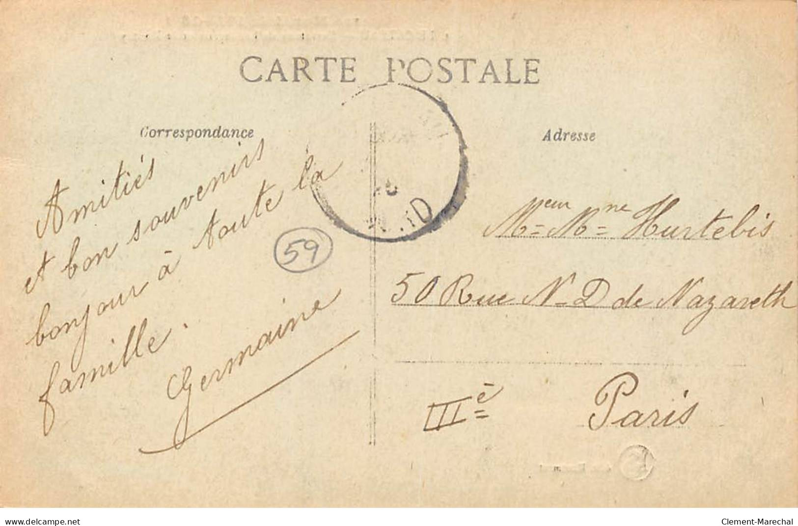 Guerre Mondiale 1914 18 - LE CATEAU - Carrefour De Landrecies - Très Bon état - Le Cateau