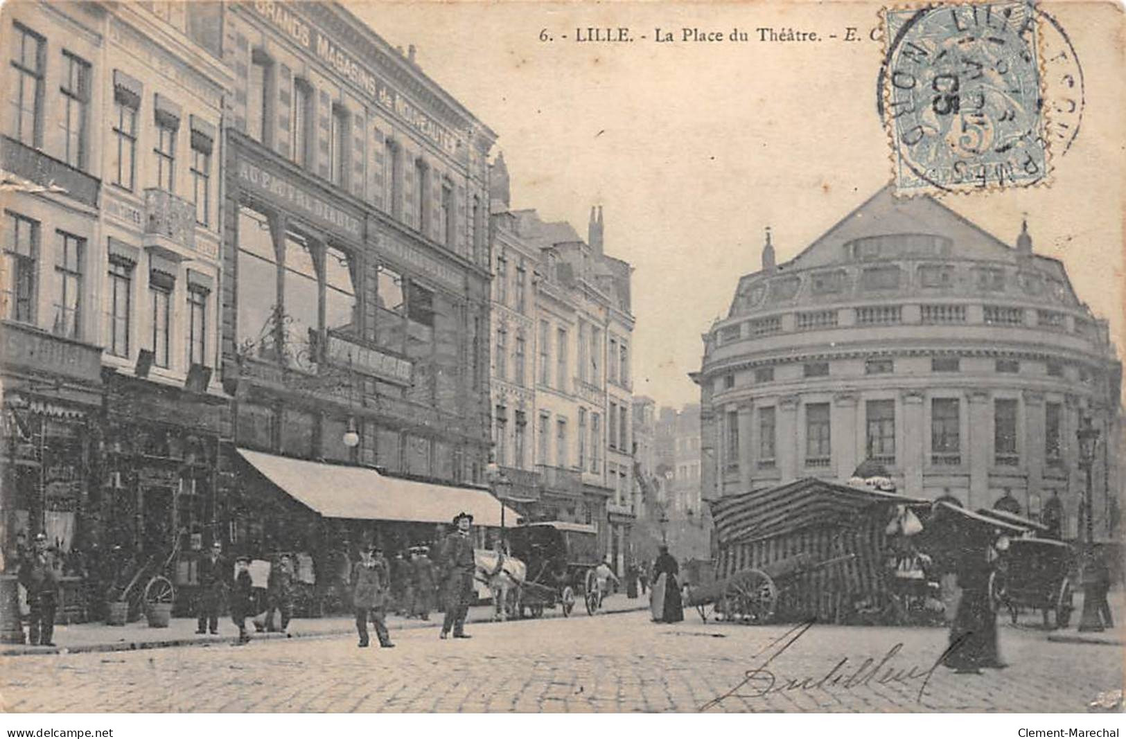 LILLE - La Place Du Théâtre - Très Bon état - Lille