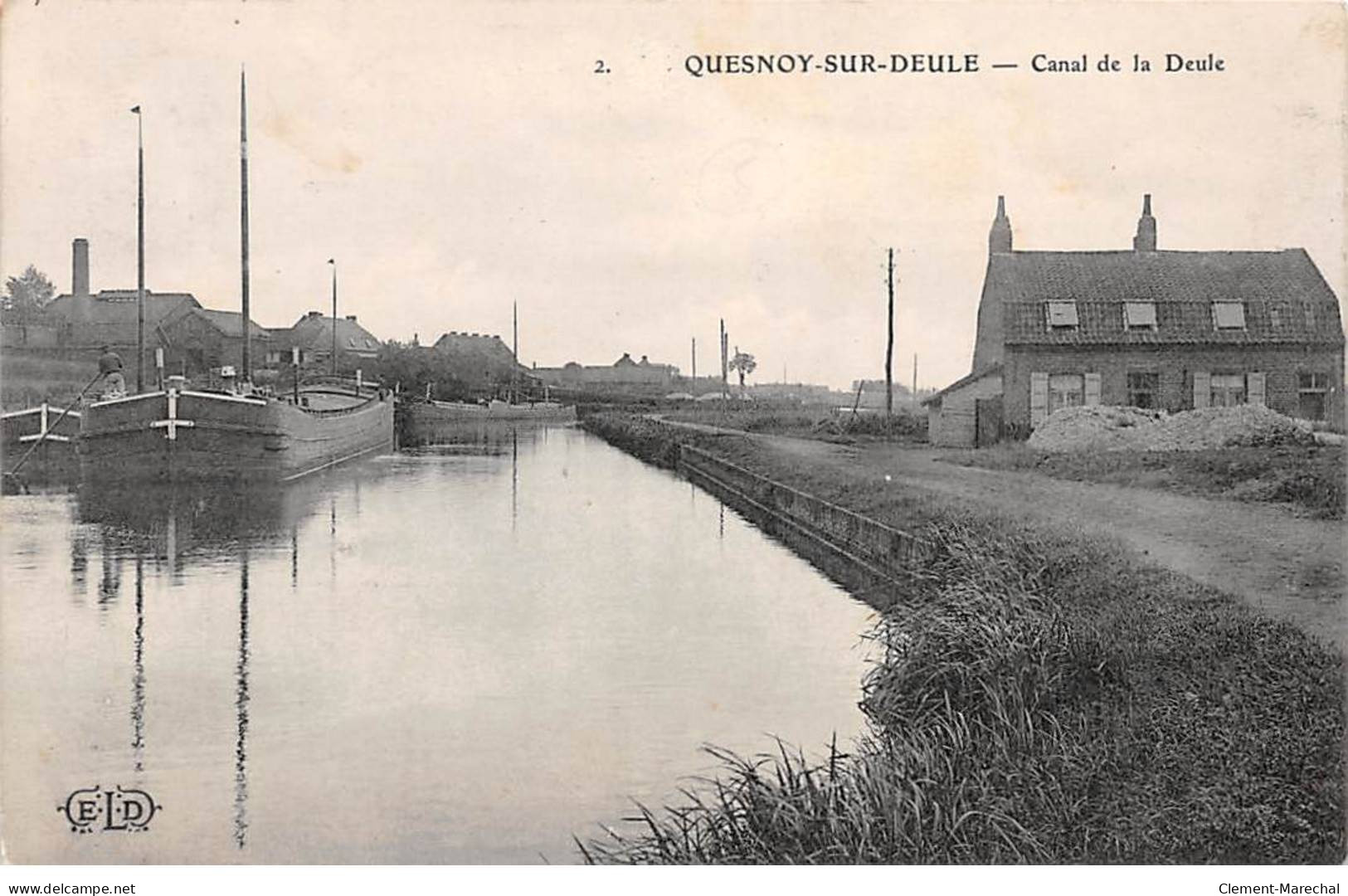 QUESNOY SUR DEULE - Canal De La Deule - Très Bon état - Autres & Non Classés
