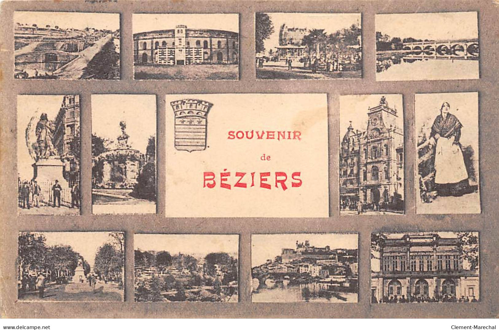 Souvenir De BEZIERS - Très Bon état - Beziers