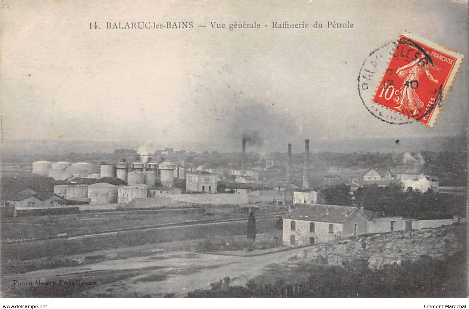 BALARUC LES BAINS - Vue Générale - Raffinerie Du Pétrole - Très Bon état - Autres & Non Classés