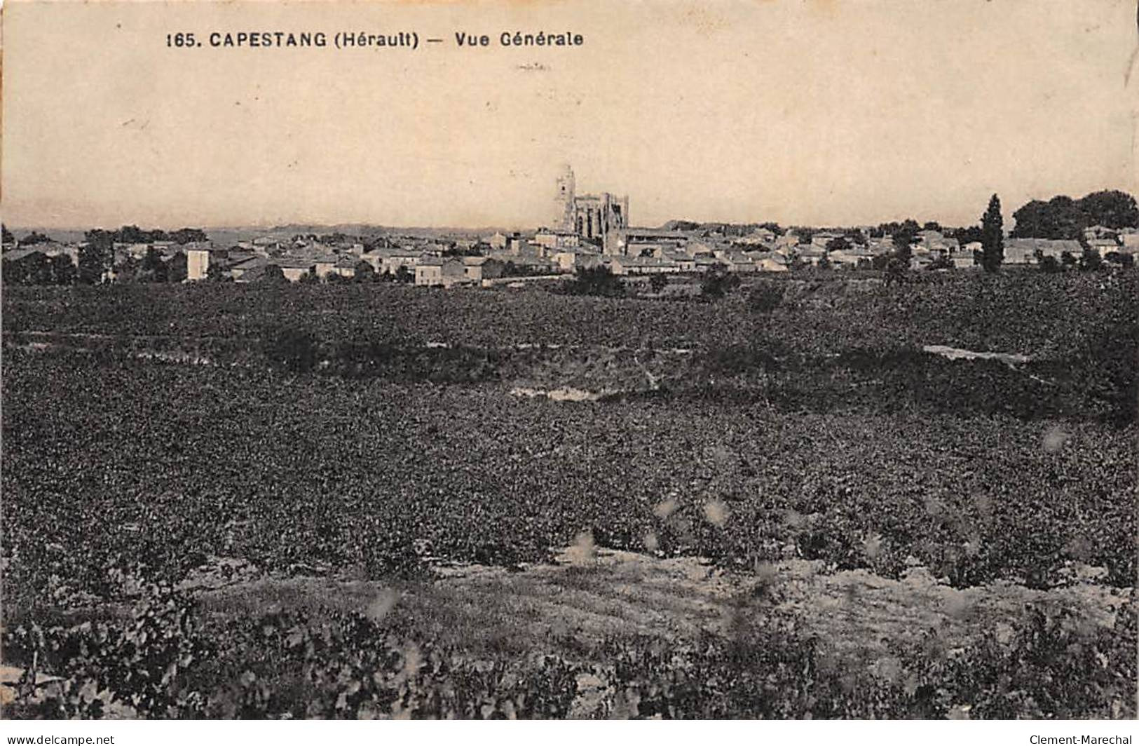 CAPESTANG - Vue Générale - état - Capestang