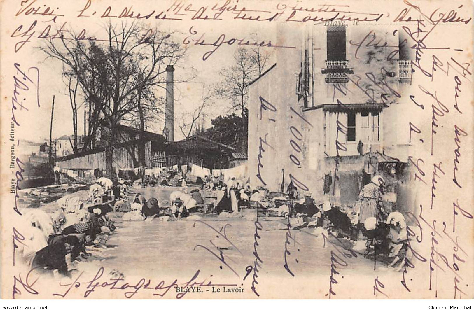 BLAYE - Le Lavoir - Très Bon état - Blaye