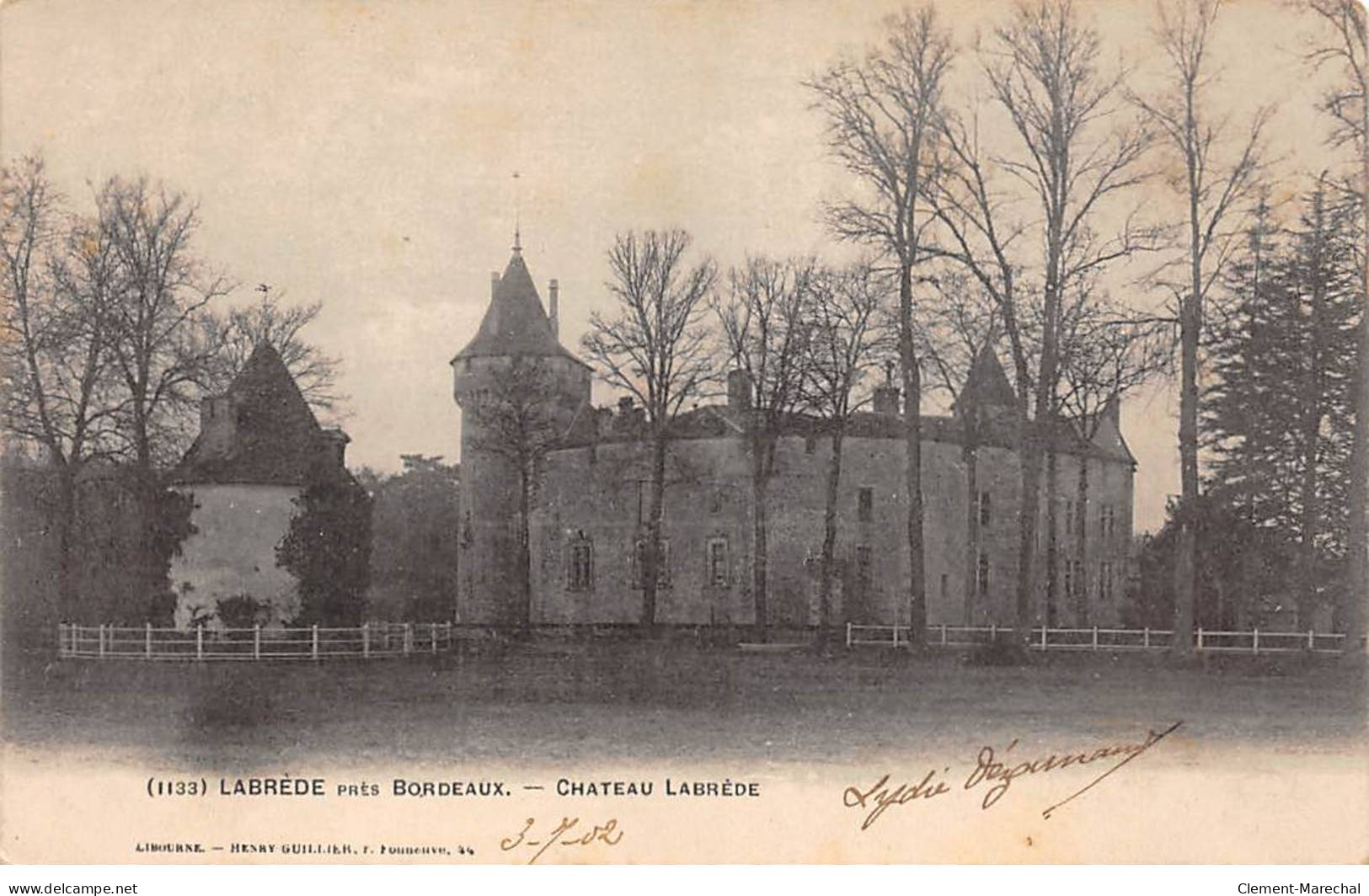LABREDE Près BORDEAUX - Chateau Labrède - Très Bon état - Other & Unclassified