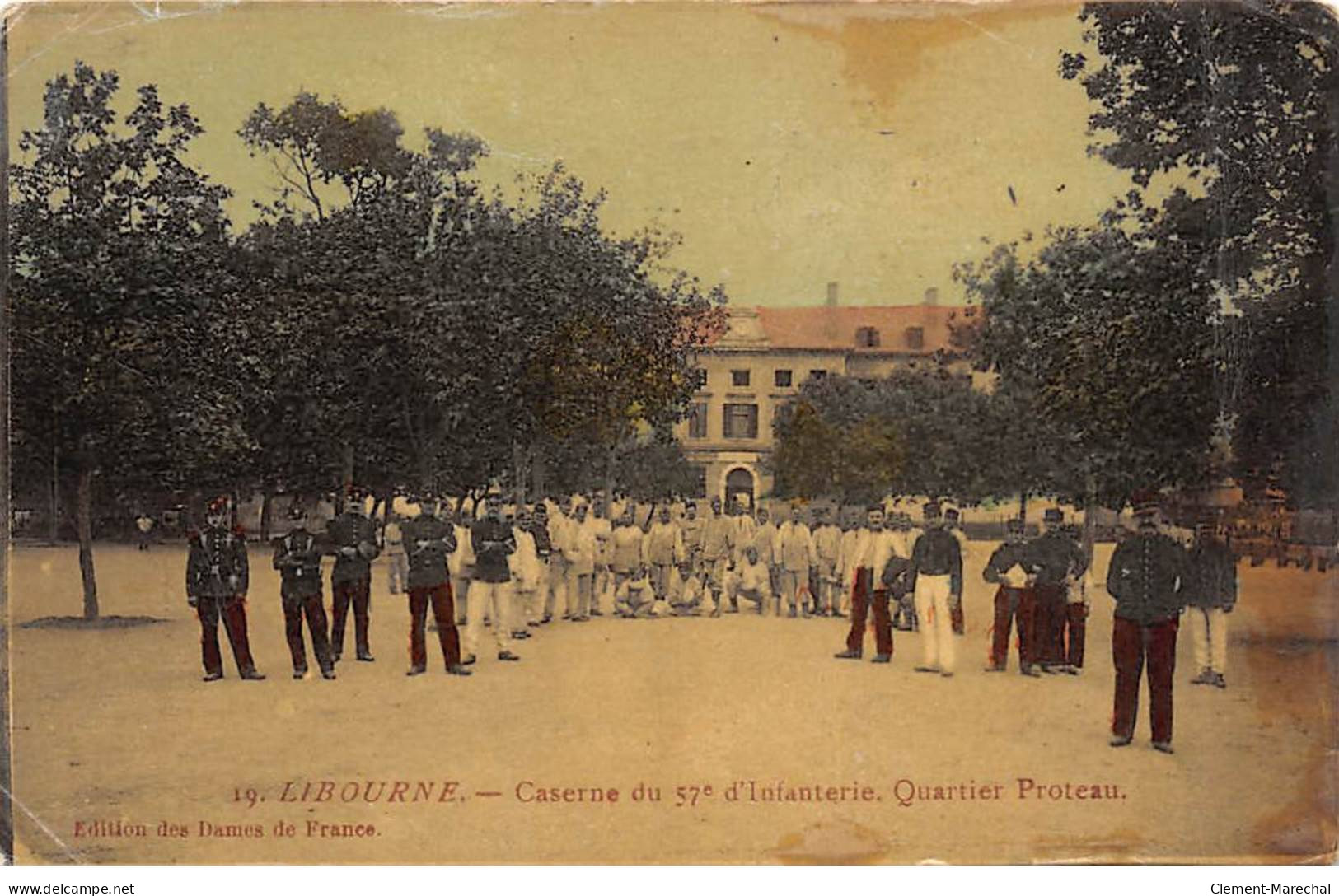 LIBOURNE - Caserne Du 57e D'Infanterie - Quartier Proteau - état - Libourne