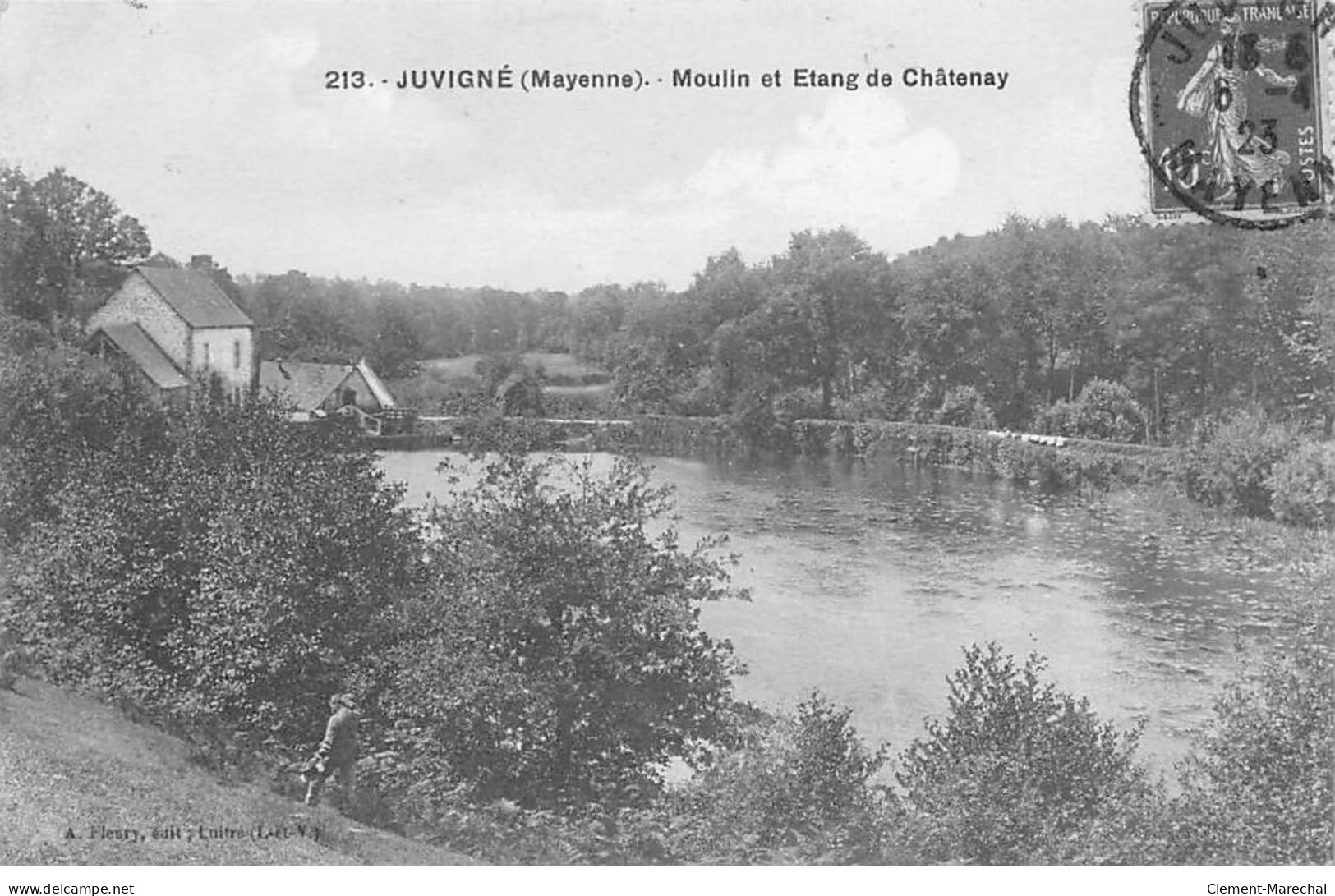 JUVIGNE - Moulin Et Etang De Châtenay - Très Bon état - Other & Unclassified