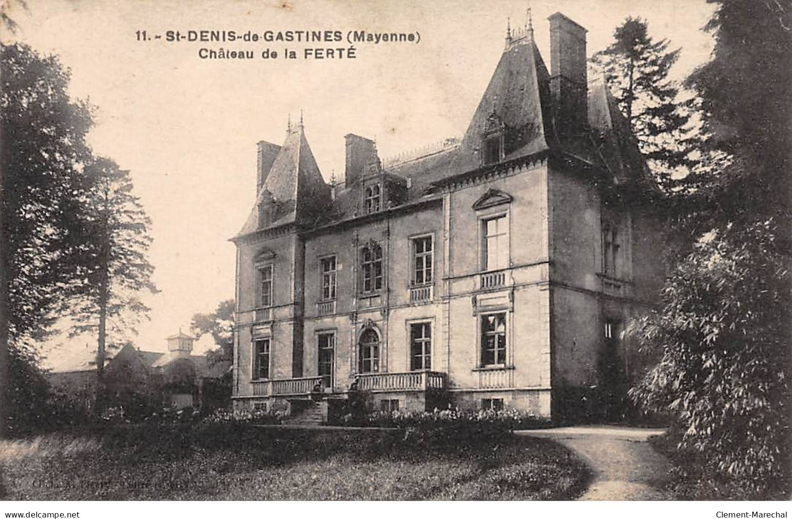 SAINT DENIS DE GASTINES - Château De La Ferté - état - Other & Unclassified