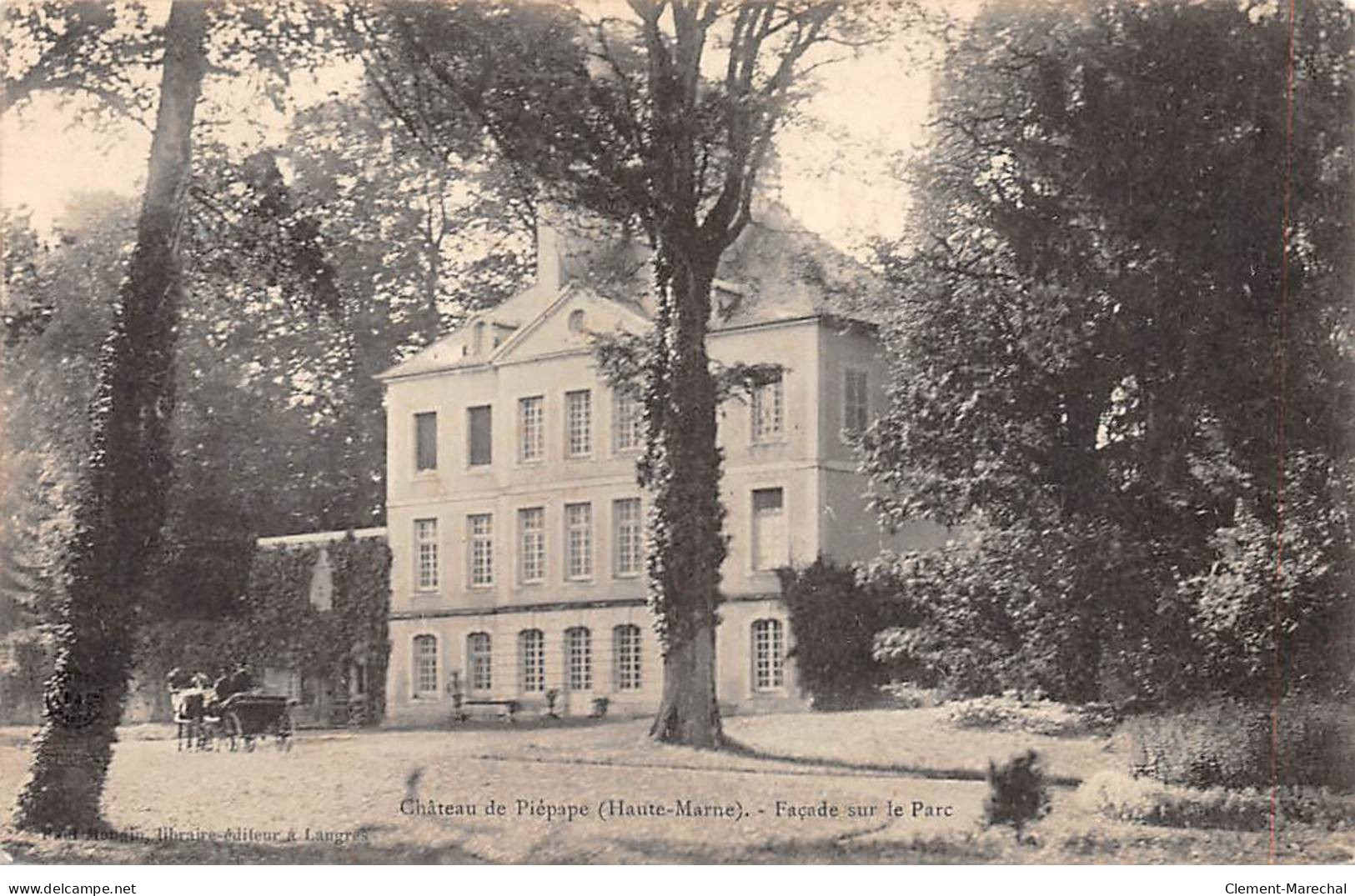 Château De PIEPAPE - Façade Sur Le Parc - Très Bon état - Autres & Non Classés