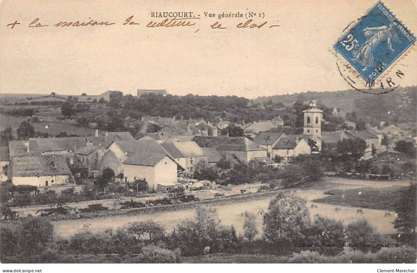 RIAUCOURT - Vue Générale - Très Bon état - Sonstige & Ohne Zuordnung