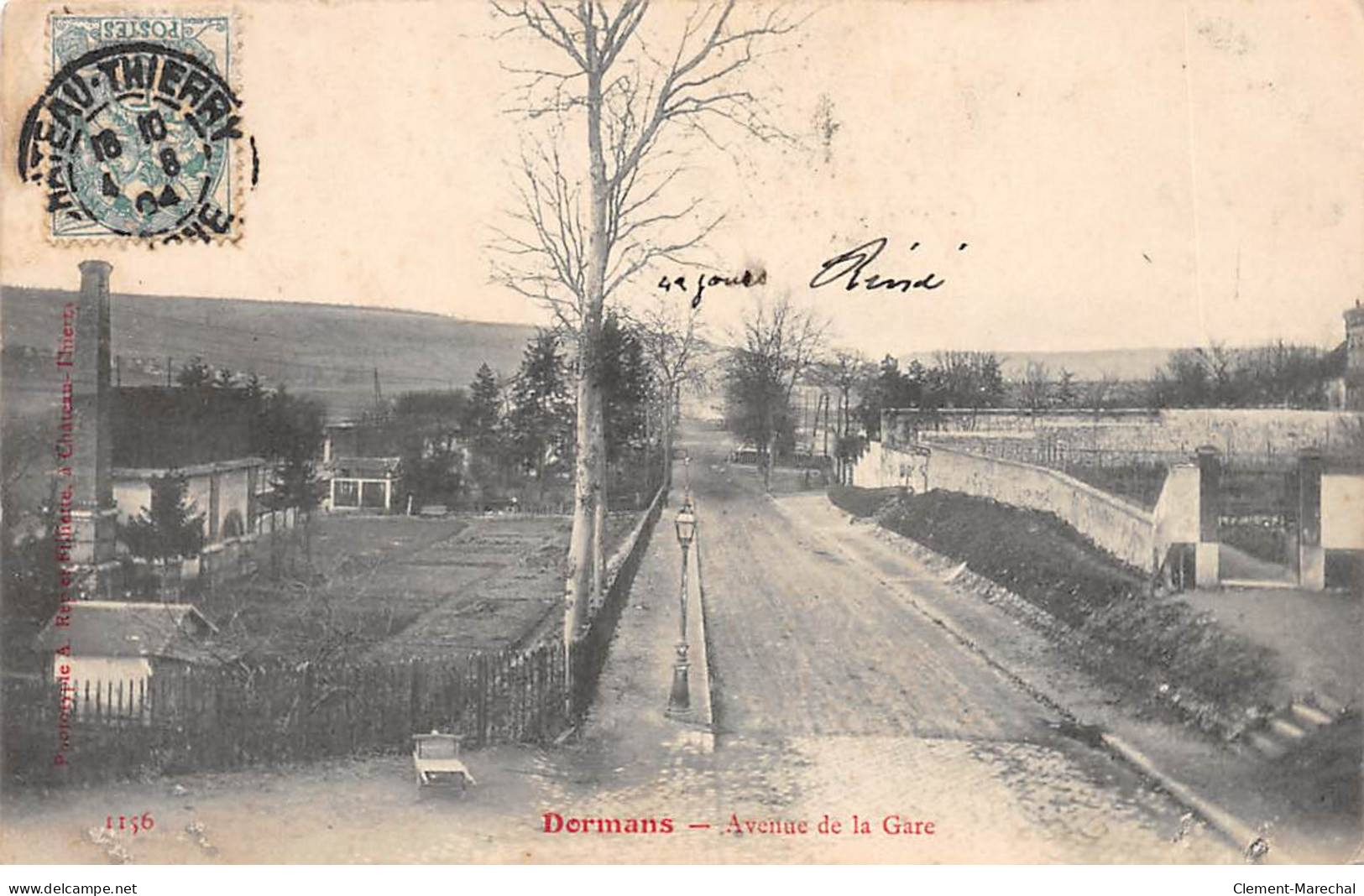 DORMANS - Avenue De La Gare - état - Dormans