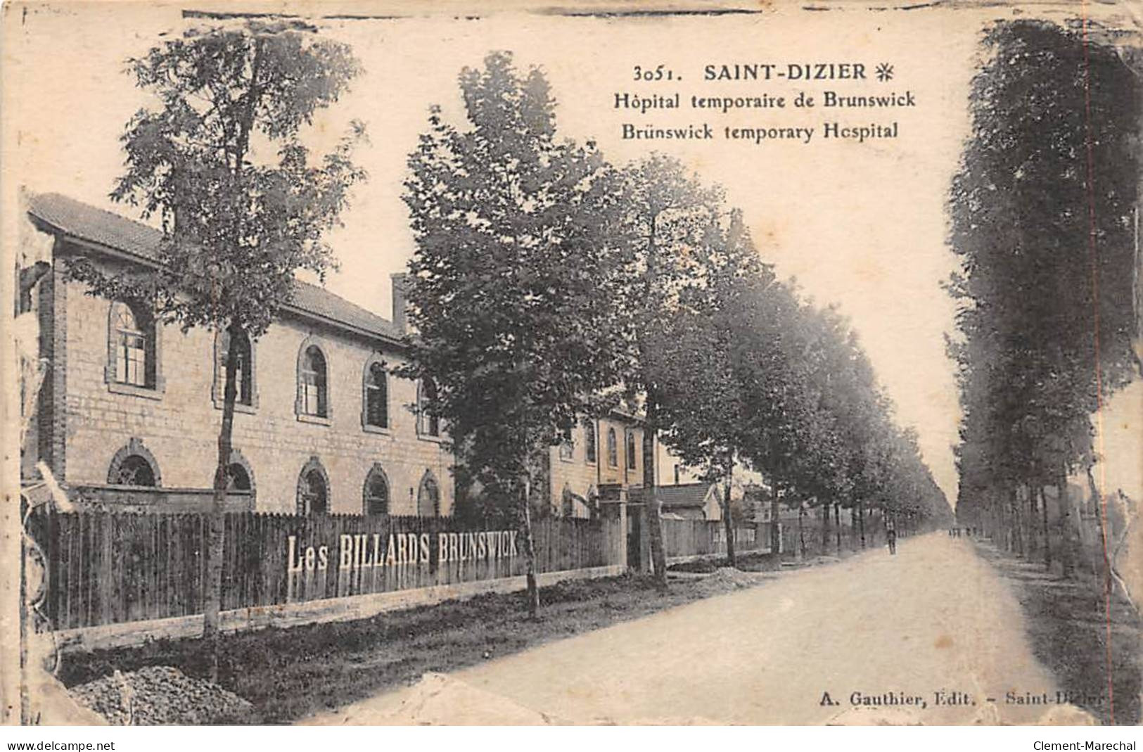 SAINT DIZIER - Hôpital Temporaire De Brunswick - Très Bon état - Saint Dizier