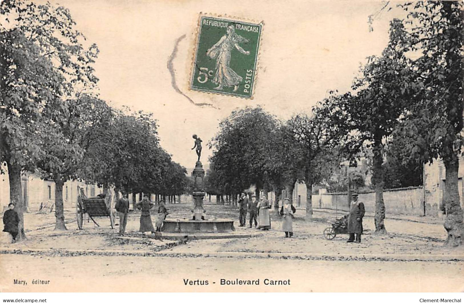 VERTUS - Boulevard Carnot - état - Vertus