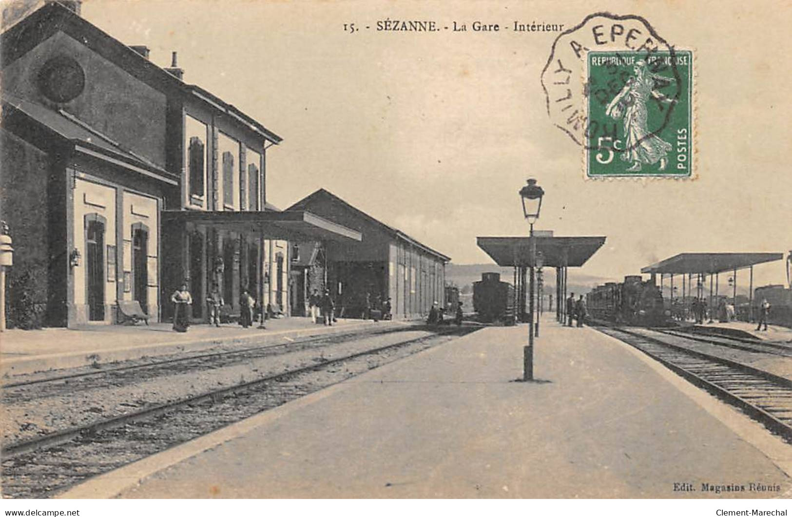 SEZANNE - La Gare - Intérieur - état - Sezanne