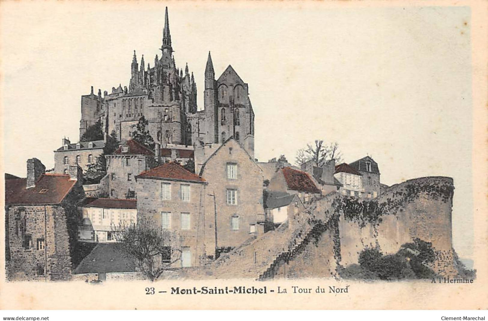 MONT SAINT MICHEL - Tour Du Nord - Très Bon état - Le Mont Saint Michel