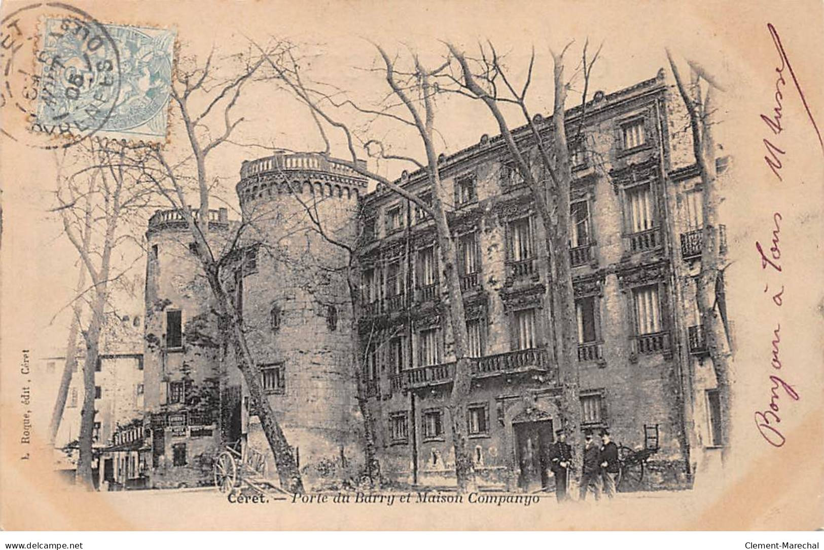 CERET - Porte Du Bourg Et Maison Compango - Très Bon état - Ceret