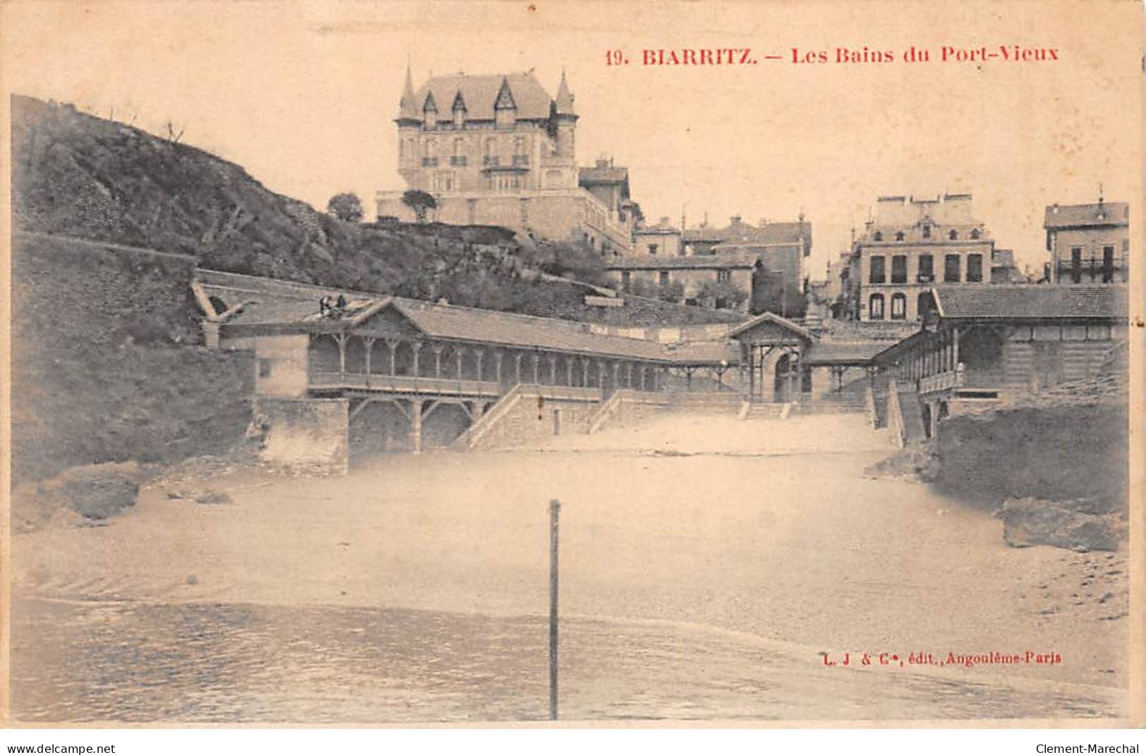 BIARRITZ - Les Bains Du Port Vieux - Très Bon état - Biarritz